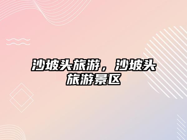 沙坡頭旅游，沙坡頭旅游景區
